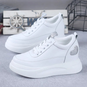 White Platform Sneakers Comfortable