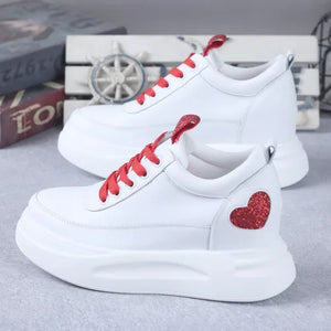 White Platform Sneakers Comfortable