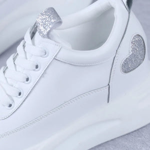 White Platform Sneakers Comfortable
