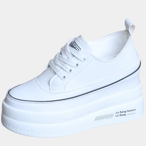Onlnoomi Platform Sneaker White