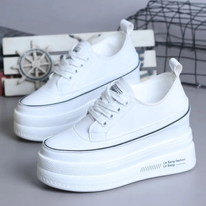 White Platform Sneakers For Women