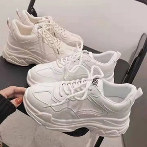 White Platform Sneakers For Work