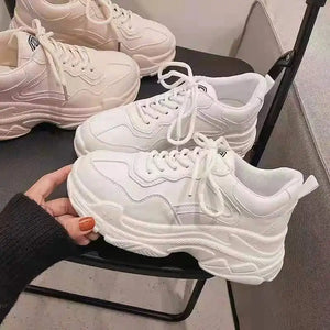 White Platform Sneakers For Work