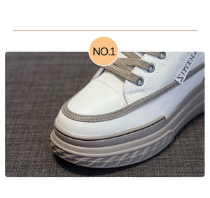 White Platform Sneakers Women