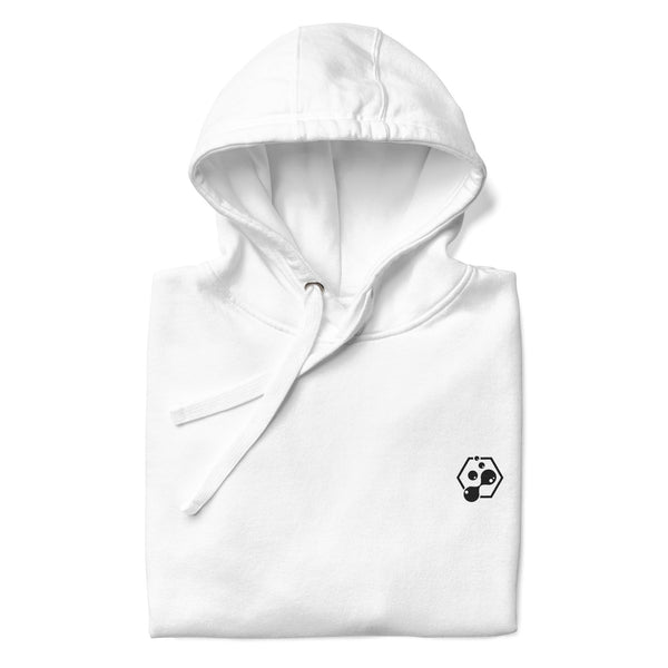 White Polished Hoodie