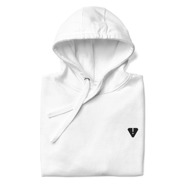 White Refined Hoodie