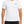 Hvid trænings-t-shirt med regular fit båret, set forfra på hvid baggrund, med rund hals og korte ærmer