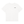 Hvid gym-T-shirt med regular fit lagt fladt, set forfra med rundhals og lille sort logo på brystet