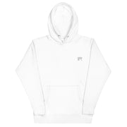 White Retro Hoodie