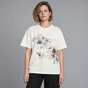 White Shirt Y2K – worn by a woman
