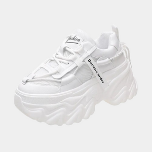 White Sneakers High Platform