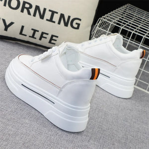 White Sneakers Platform