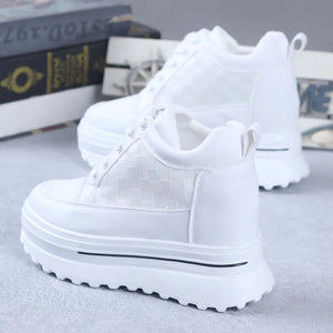 White Sneakers With Platform