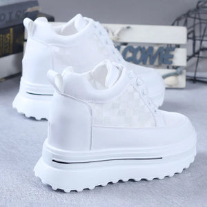White Sneakers With Platform