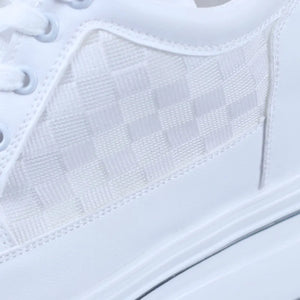 White Sneakers With Platform