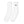 White Socks Biopunk - product view on white background
