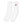 White Socks Men - product view on white background