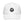 White Stylish Trucker Hat - product view on white background