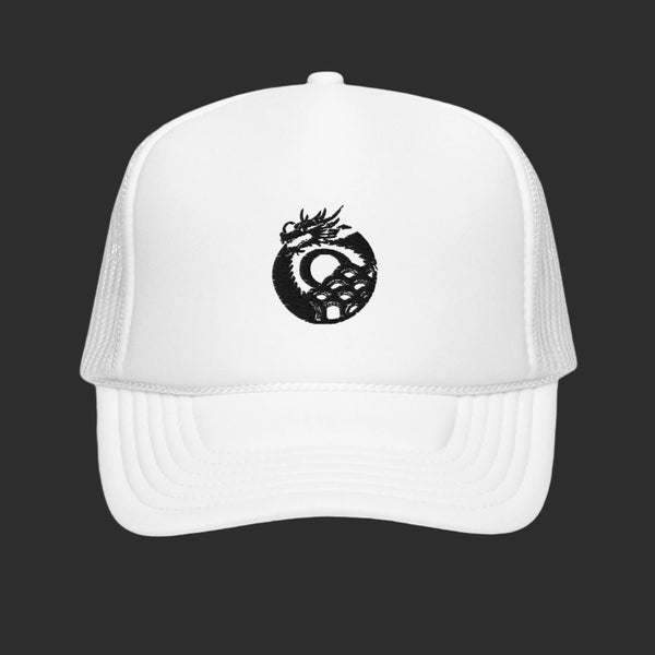 White Stylish Trucker Hat