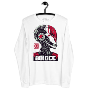 White T Shirt Long Sleeve Mens