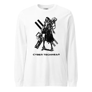 White T Shirt With Long Sleeve