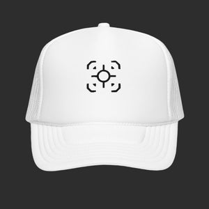 White Target Trucker Hat