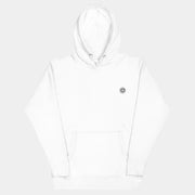 Sweat à capuche blanc vintage