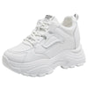 White Women's Sneakers Platform