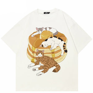 White Y2K Aesthetic Shirts