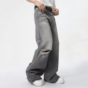Wide Leg Baggy Jeans Y2k