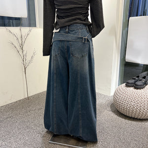 Wide Leg Jeans Women's Y2K