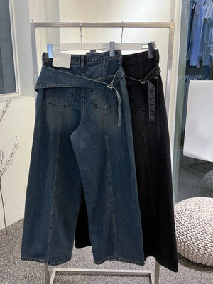 Wide Leg Jeans Women's Y2K