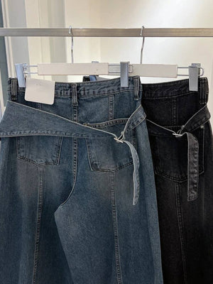 Wide Leg Jeans Women's Y2K