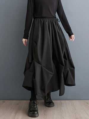 Wide Leg Skirt Pants