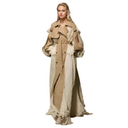 Veste coupe-vent pour femme Trench de printemps