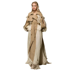 Windbreaker Women Jacket Spring Trench