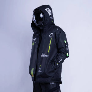 Windproof Techwear Parka Jacket