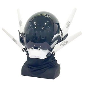 Winged Visor Cyberpunk Helmet — photo 1