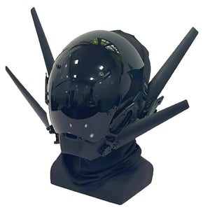 Winged Visor Cyberpunk Helmet — photo 3