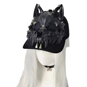 Wolf Skull Baseball Cap