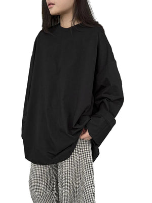 Women Black Long Sleeve T Shirt