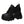 Women Black Platform Sneakers