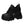 Women Black Platform Sneakers