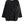 Women Black Pleated Big Size T-shirt