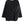 Women Black Pleated Big Size T-shirt
