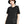 Women Black T Shirts - product view on white background
