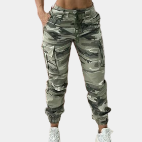 Women Camo Cargo Pants