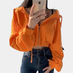 Women Crop Hoodie