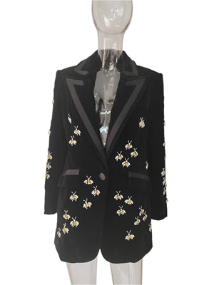 Women embroidery Jacket Spring