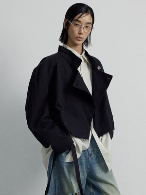 Women Fashion Trench Jacket Spring